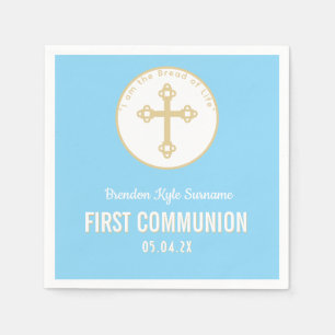 Besonderes! Custom 1st Communityservietten für Par Serviette