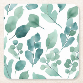 Besonderes design rechteckiger pappuntersetzer