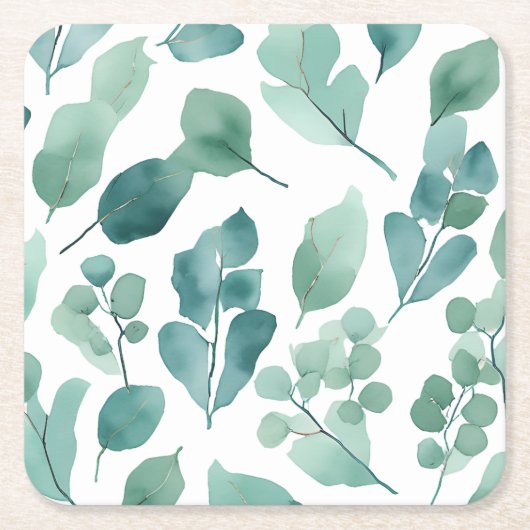 Besonderes design rechteckiger pappuntersetzer (Vorderseite)