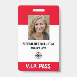 BESONDERES EREIGNIS V.I.P. PASS - Foto I.D. Ausweis