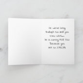 **BESONDERES KIND** FÜR CHRISTMAS-URLAUBSKARTE FEIERTAGSKARTE (Innenseite)