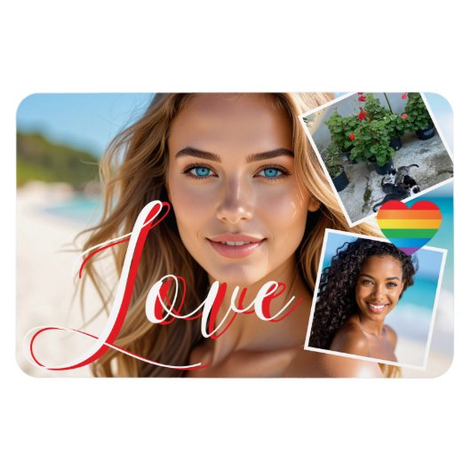 Besonderes Liebesgeschenk Magnet (Horizontal)