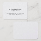 Besonderes, modernes Beruflich Visitenkarte (Vorne/Hinten)