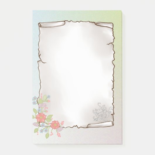 Besonderes  post-it klebezettel (Vorderseite)