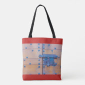Besonderheit der Schlosstür Tasche (Rückseite)