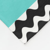 Besonders angefertigt mit Ihrem Namen u. Initiale Fleecedecke (Ecke)