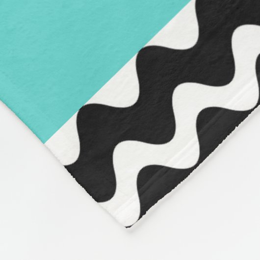 Besonders angefertigt mit Ihrem Namen u. Initiale Fleecedecke (Ecke)