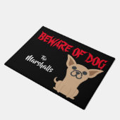 Besonders angefertigt passen Sie von Hundematte Fußmatte (Schrägansicht)