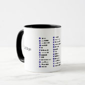Besonders anzufertigen tasse (Vorderseite Links)