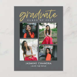 Besonders Coole bearbeitbare Abschluss-Postkarte Postkarte