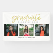 Besonders Cooles, EDITABLE FARBBanner für Abschlus Banner (Horizontal)