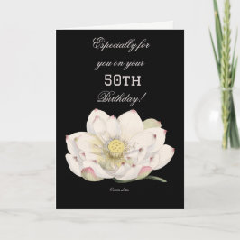 Besonders für Sie am 50. Geburtstag Karte