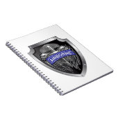 besonders konstruierter Im Flugzeug Flügelschild Notizblock (Rechte Seite)