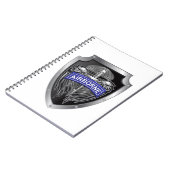 besonders konstruierter Im Flugzeug Flügelschild Notizblock (Linke Seite)