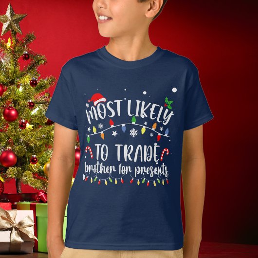 Besonders lustig ist es, Brüder für Geschenke zu h T-Shirt