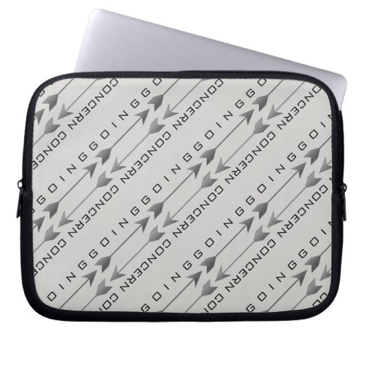 "Besorgnis erregend" Laptopschutzhülle (Vorderseite)