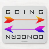 "Besorgnis erregend" Mousepad (Vorne)