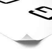 "Besorgnis erregend" Poster (Ecke)