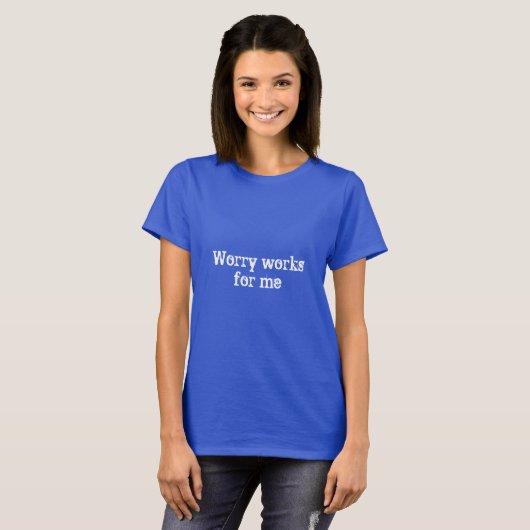 Besorgnis erregendes Shirt (Vorne ganz)