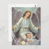 Besorgnis Postkarte (Vorne/Hinten)