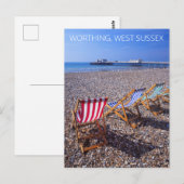 Besorgnis Postkarte (Vorne/Hinten)