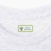 Bespectacled Cactus Add Name Etiketten (Befestigt)