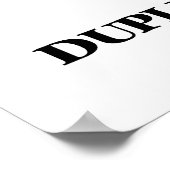 Bespielen Sie Ihre Gedanken, indem Sie Duplikate B Poster (Ecke)