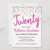 Besprühen Sie Einladung (Vorderseite)