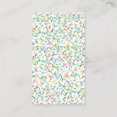 Besprühen Sie Visitenkarte (Rückseite)