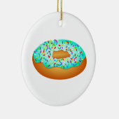Besprüht Krapfen Keramik Ornament (Rechts)