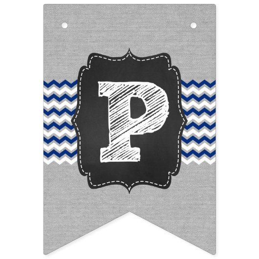 Besprüht mit Liebedollarbaby besprühen Sie, graue Wimpelkette (Dritte Fahne)