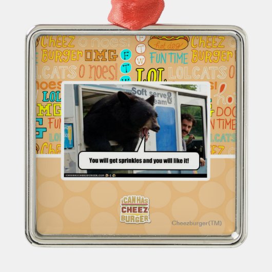 Besprüht Ornament Aus Metall (Vorne)