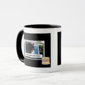 Besprüht Tasse (Vorderseite Links)