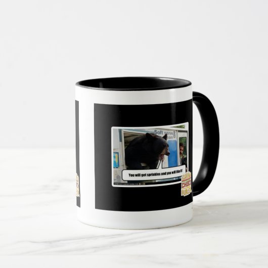 Besprüht Tasse (VorderseiteRechts)