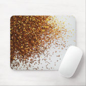 Besprühter GoldGlitzer grafisches horizontales Mousepad (Mit Mouse)