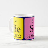 Bess Periodenname Tasse (Vorderseite Links)