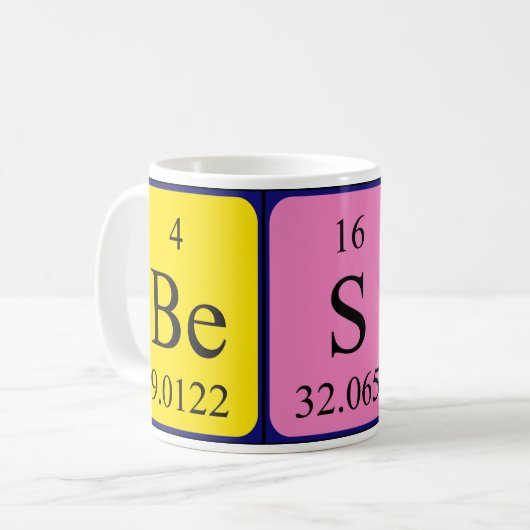Bess Periodenname Tasse (Vorderseite Links)