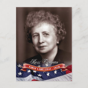 Bess Truman, First Lady of the U.S. Postkarte