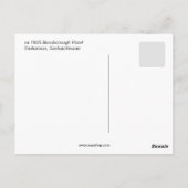 Bessborough Hotel, Saskatoon, Saskatchewan Postkarte (Rückseite)