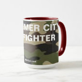 BESSEMER CITY FIREFIGHTER CAMOUFLAGE TASSE (VorderseiteRechts)