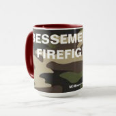 BESSEMER CITY FIREFIGHTER CAMOUFLAGE TASSE (Vorderseite Links)