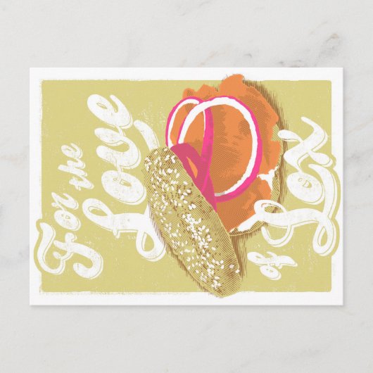 Besser als Bacon!! Postkarte (Vorderseite)