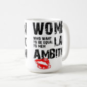 Besser als die gleiche lustige Tasse der Frau (VorderseiteRechts)