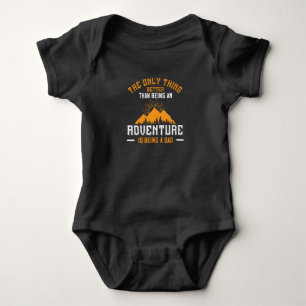 Besser als ein Abenteuer ist es, ein Vater zu sein Baby Strampler