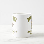 Besser als Fernsehen - Wandern Kaffeetasse (Mittel)