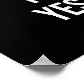 Besser als gestern - Motivierend Poster (Ecke)