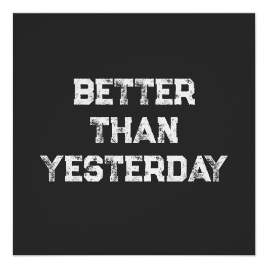 Besser als gestern poster (Vorderseite)