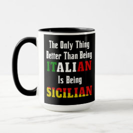 Besser als Italiener ist die sizilianische Tasse