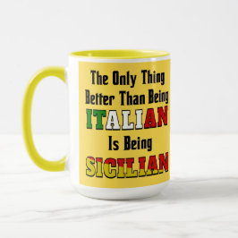 Besser als Italiener ist sizilianisch Tasse