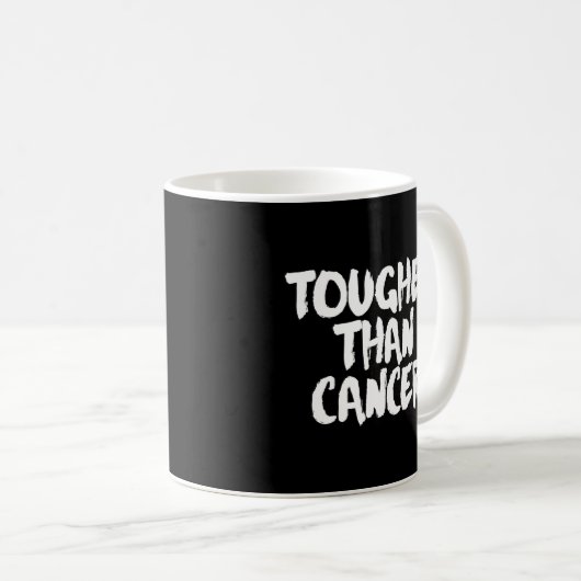 Besser als Krebsüberleben Kaffeetasse (VorderseiteRechts)